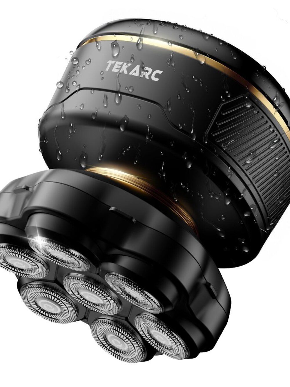 NEW 7D Pro Head Shavers for Bald Men Rotary 0.1 mm Close -Friendly